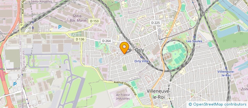 localisation de l'entreprise PHARMACIE BEN & BEN  ORLY