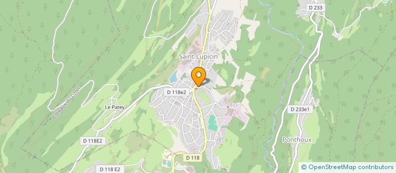 localisation de l'entreprise PHARMACIE BEN SAID  COTEAUX DU LIZON