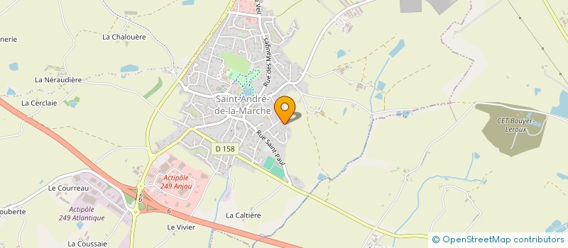 localisation de l'entreprise PHARMACIE BENDAVID  SEVREMOINE