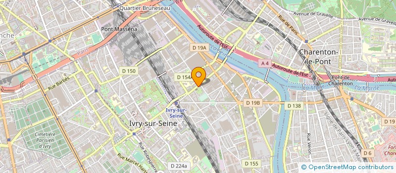 localisation de l'entreprise PHARMACIE BENMESSAOUD  IVRY-SUR-SEINE