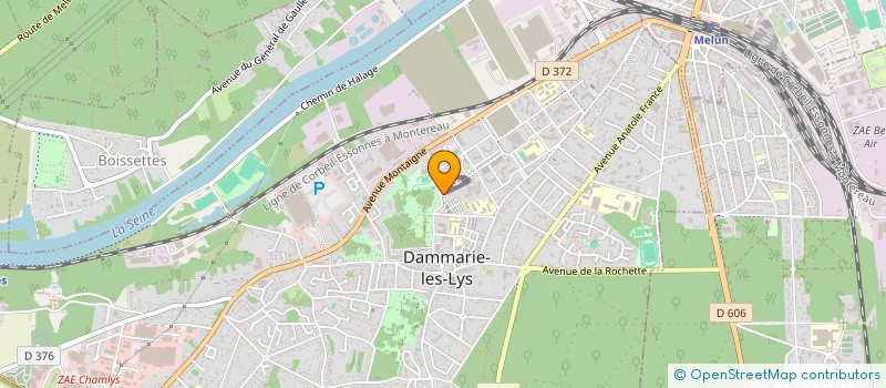localisation de l'entreprise PHARMACIE BERREBI - FITOUSSI à DAMMARIE-LES-LYS