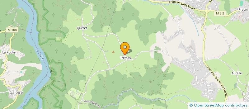 localisation de l'entreprise PHARMACIE BERTEAUX  ROCHE-LA-MOLIERE