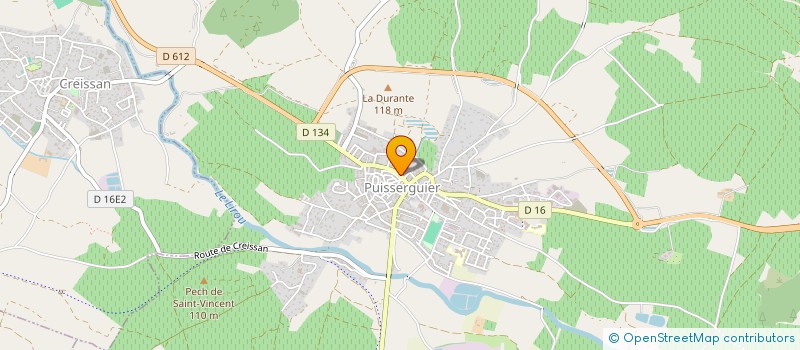 localisation de l'entreprise PHARMACIE BILLOD  PUISSERGUIER