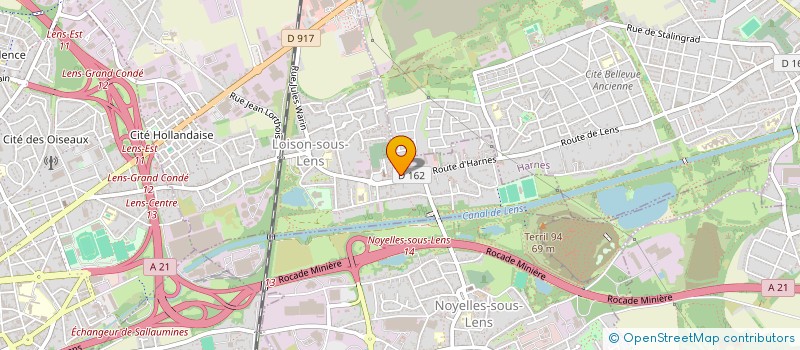 localisation de l'entreprise PHARMACIE BOT  LOISON-SOUS-LENS