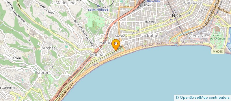 localisation de l'entreprise PHARMACIE BOUKERT à NICE