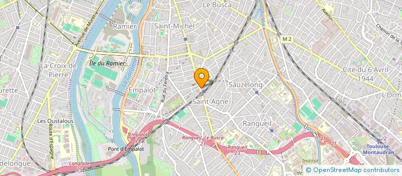 localisation de l'entreprise PHARMACIE BOURBON à TOULOUSE