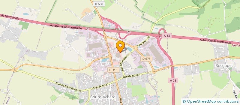 localisation de l'entreprise PHARMACIE BOURG ACHARD  BOURG-ACHARD