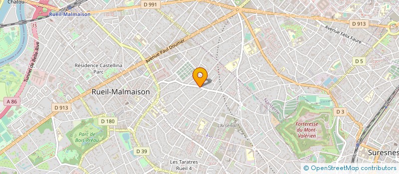 localisation de l'entreprise PHARMACIE BOURGI ISMAIL à RUEIL-MALMAISON
