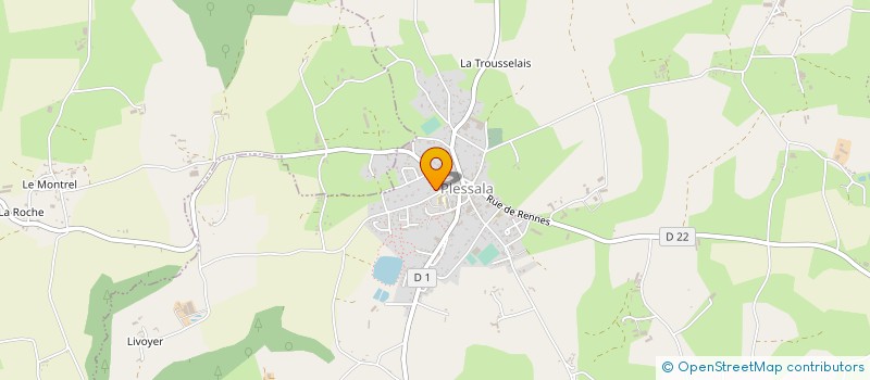 localisation de l'entreprise PHARMACIE BOURNICHE à LE MENE