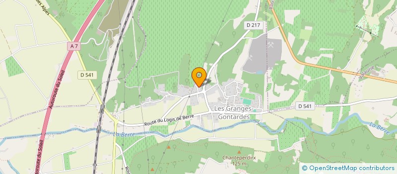 localisation de l'entreprise PHARMACIE BOURRET MESSANA à DONZERE