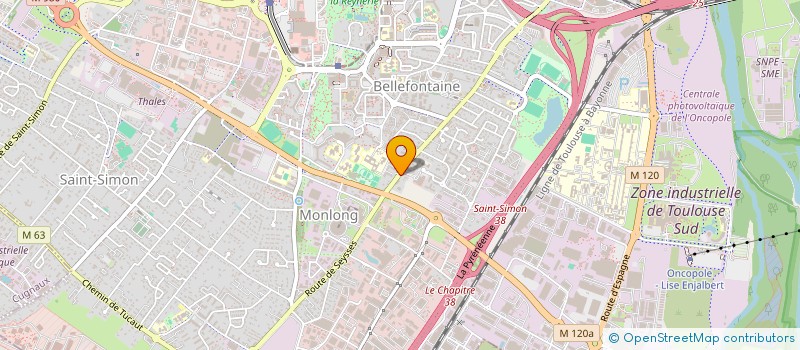 localisation de l'entreprise PHARMACIE BOURVA à TOULOUSE