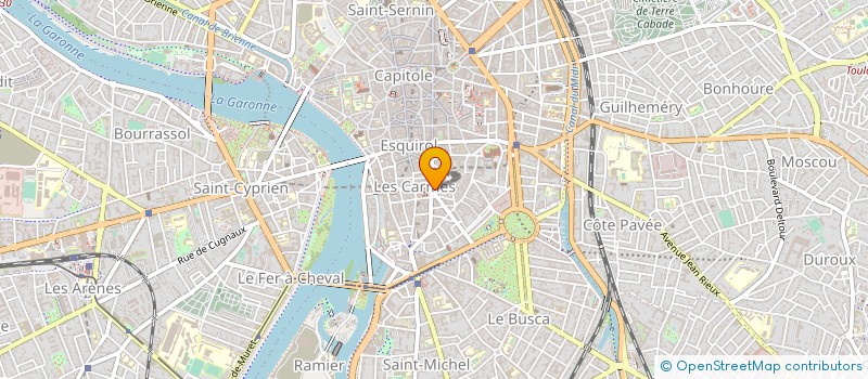 localisation de l'entreprise PHARMACIE BOUSQUET SNC à TOULOUSE