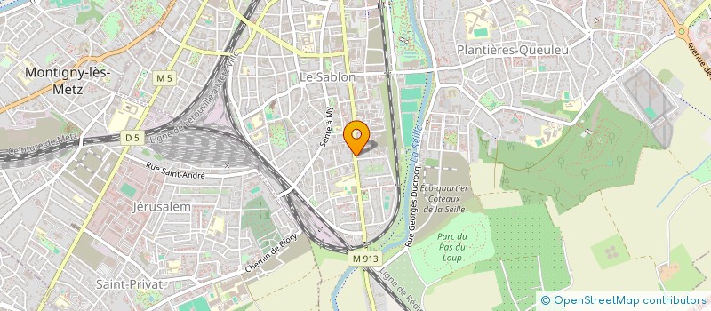 localisation de l'entreprise PHARMACIE BOYER ET SCHMIT  METZ