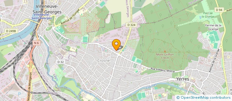 localisation de l'entreprise PHARMACIE BRIJAWI  CROSNE