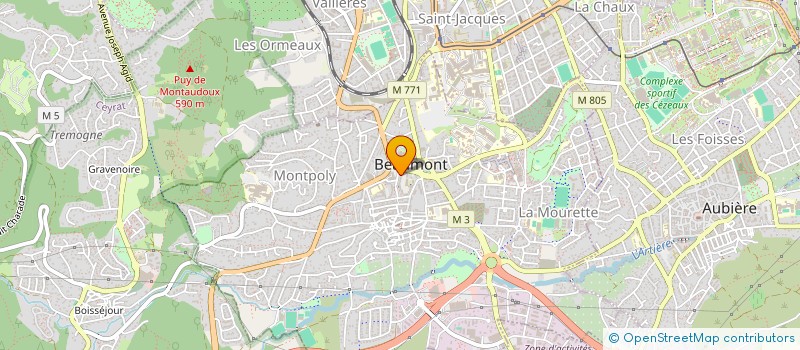 localisation de l'entreprise PHARMACIE BRUN BOUROTTE à BEAUMONT