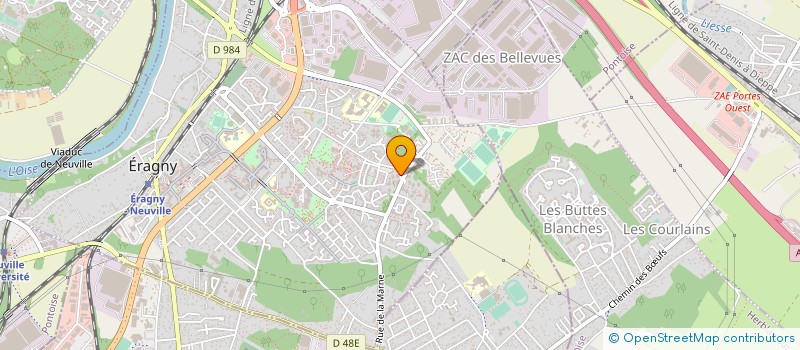 localisation de l'entreprise PHARMACIE BUTUSINA  ERAGNY