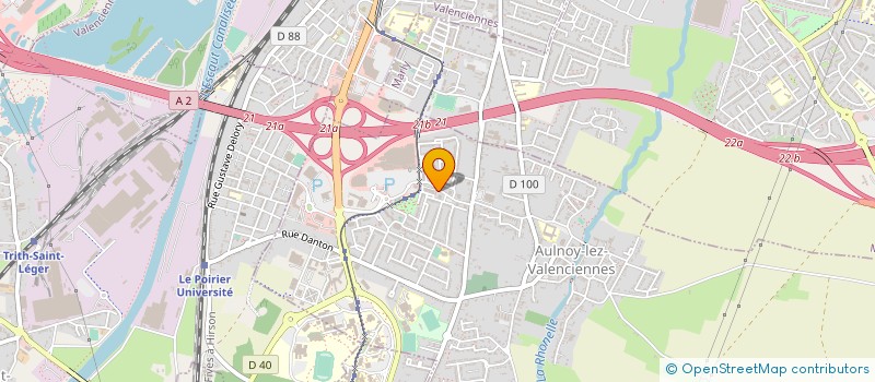 localisation de l'entreprise PHARMACIE C.C.AULNOY LES V.  AULNOY-LEZ-VALENCIENNES