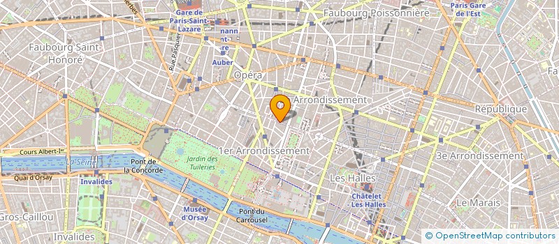 localisation de l'entreprise PHARMACIE CALAS à PARIS