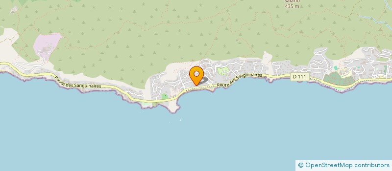 localisation de l'entreprise PHARMACIE CANET-CATTINO  AJACCIO