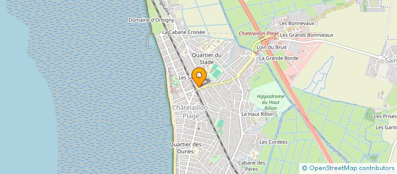 localisation de l'entreprise PHARMACIE CAP ATLANTIQUE à CHATELAILLON-PLAGE