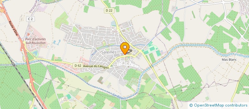 localisation de l'entreprise PHARMACIE CAPDET BOULLAY  SALEILLES