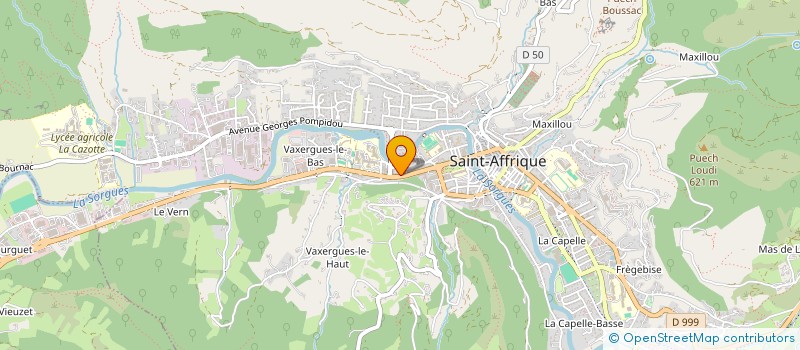 localisation de l'entreprise PHARMACIE CARDABELLE  SAINT-AFFRIQUE