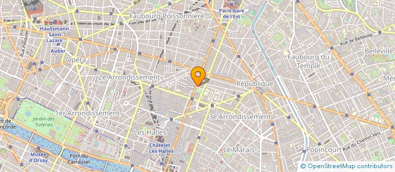 localisation de l'entreprise PHARMACIE CAREME à PARIS
