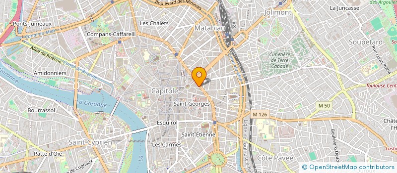 localisation de l'entreprise PHARMACIE CARME  TOULOUSE