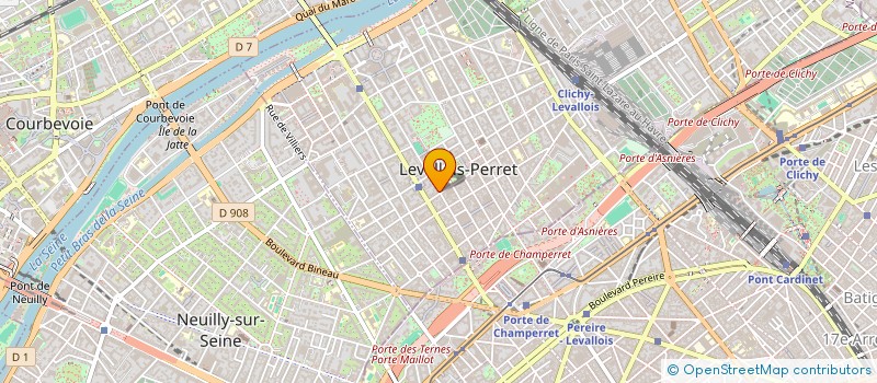 localisation de l'entreprise PHARMACIE CARNOT à LEVALLOIS-PERRET