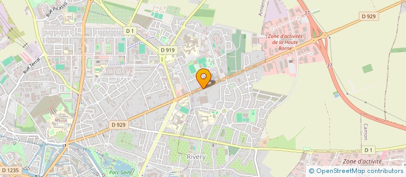 localisation de l'entreprise PHARMACIE CAROLINE LEMAITRE  RIVERY