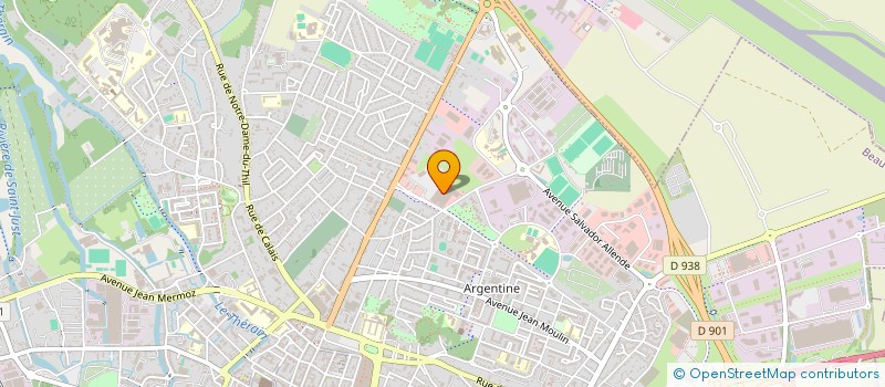 localisation de l'entreprise PHARMACIE CARON  BEAUVAIS