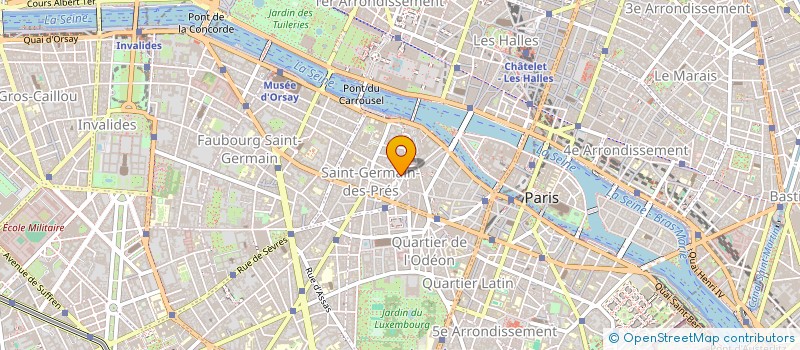 localisation de l'entreprise PHARMACIE CAU-COMBIER  PARIS