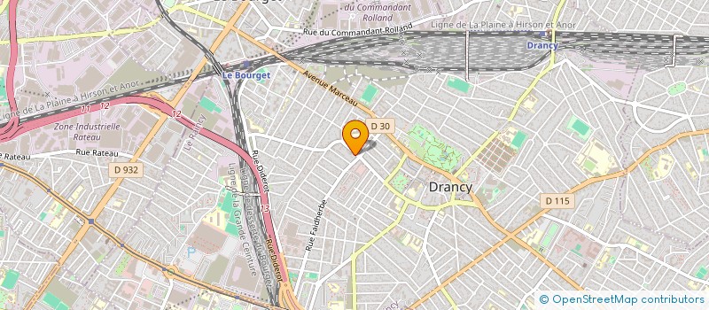 localisation de l'entreprise PHARMACIE CENTRALE DE DRANCY à DRANCY
