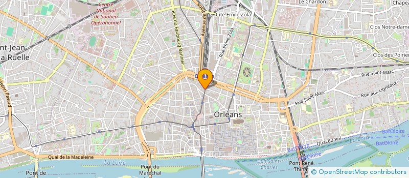 localisation de l'entreprise PHARMACIE CHABOREL  ORLEANS