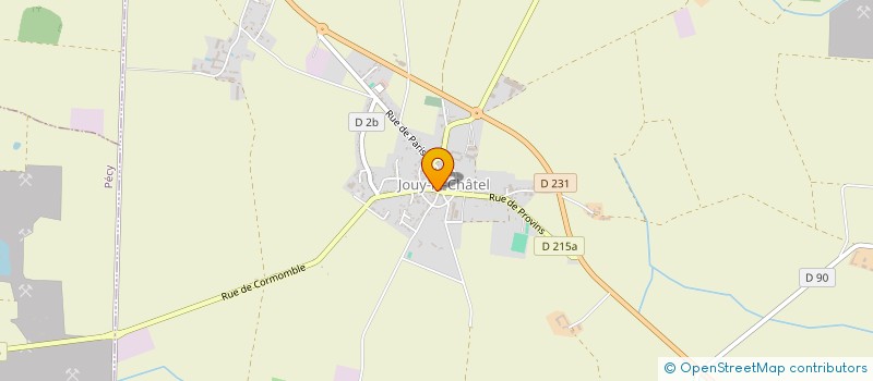 localisation de l'entreprise PHARMACIE CHAPUIS à JOUY-LE-CHATEL