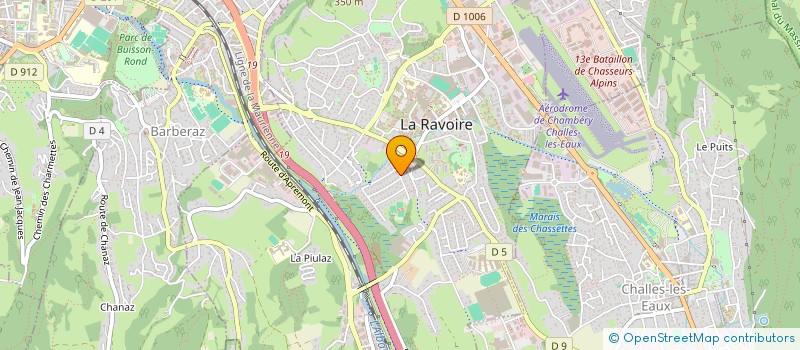 localisation de l'entreprise PHARMACIE CHARMET à LA RAVOIRE