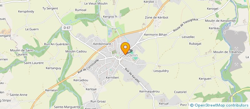 localisation de l'entreprise PHARMACIE CHAUDRON  GOUDELIN