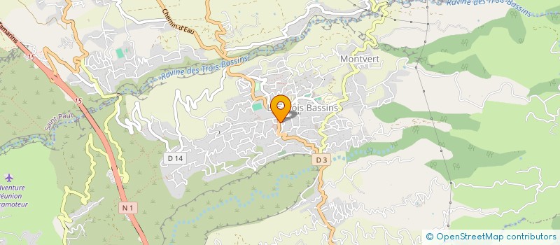 localisation de l'entreprise PHARMACIE CHEUNG-TOI-CHEUNG  LES TROIS-BASSINS