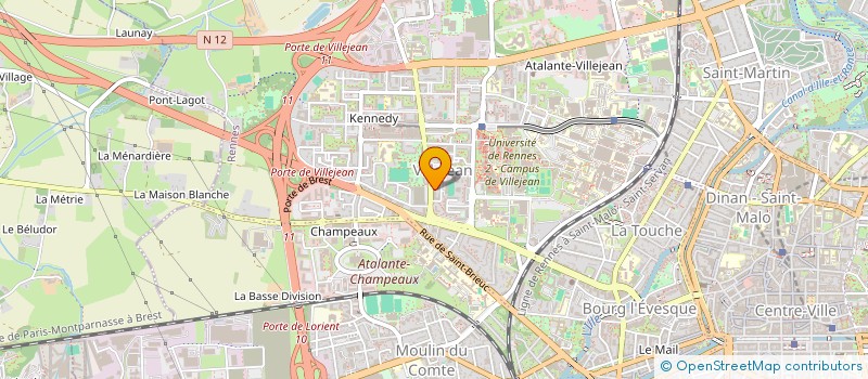 localisation de l'entreprise PHARMACIE CHURCHILL  RENNES