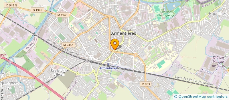 localisation de l'entreprise PHARMACIE CLERMONT à ARMENTIERES