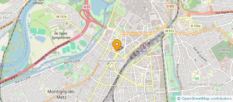 localisation de l'entreprise PHARMACIE COEUR IMPERIAL  METZ