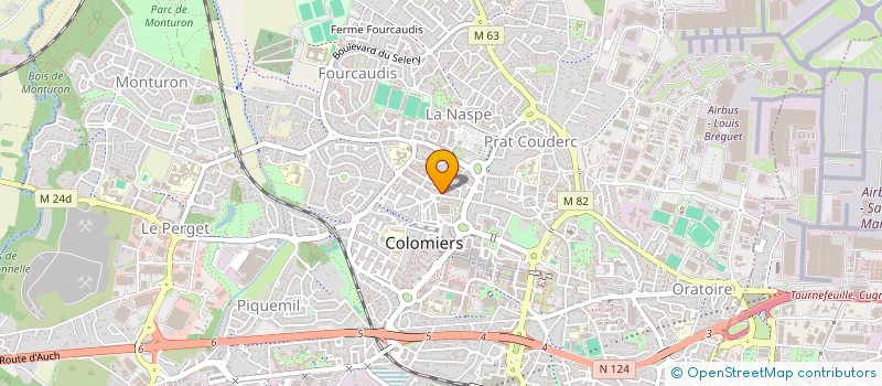localisation de l'entreprise PHARMACIE COLOMIERS PRAT à COLOMIERS