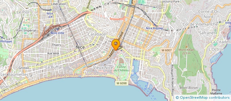 localisation de l'entreprise PHARMACIE COLONNA à NICE