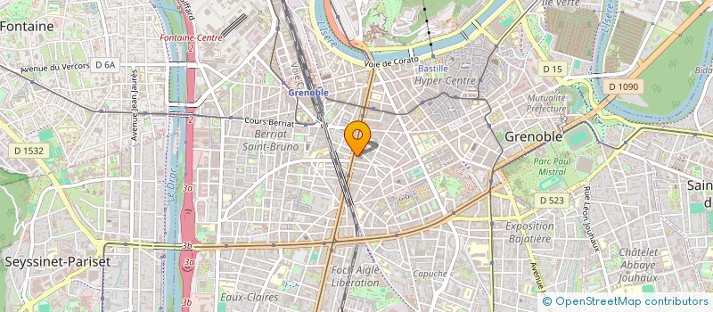 localisation de l'entreprise PHARMACIE CONDORCET à GRENOBLE