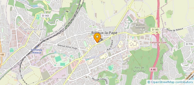 localisation de l'entreprise PHARMACIE CORSIN à RILLIEUX-LA-PAPE