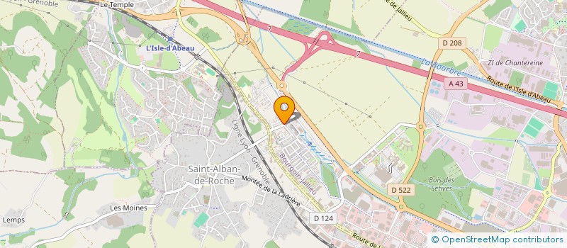 localisation de l'entreprise PHARMACIE COSTES -PLANTIER à BOURGOIN-JALLIEU