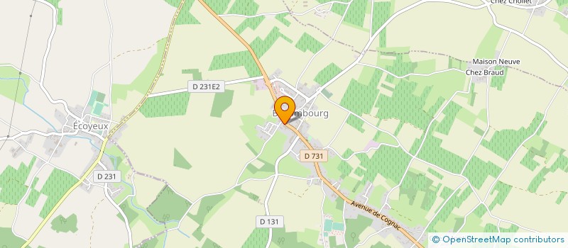 localisation de l'entreprise PHARMACIE COUPRIE  BRIZAMBOURG