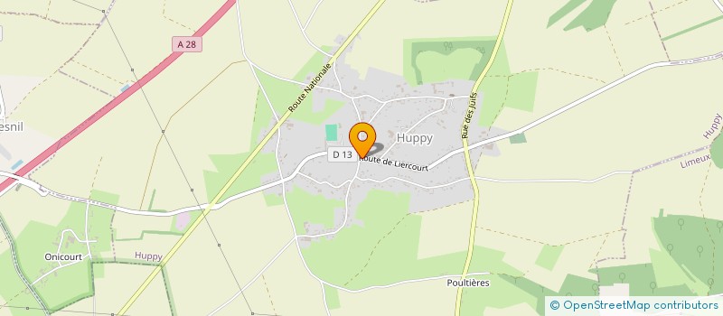 localisation de l'entreprise PHARMACIE COURTOIS  HUPPY