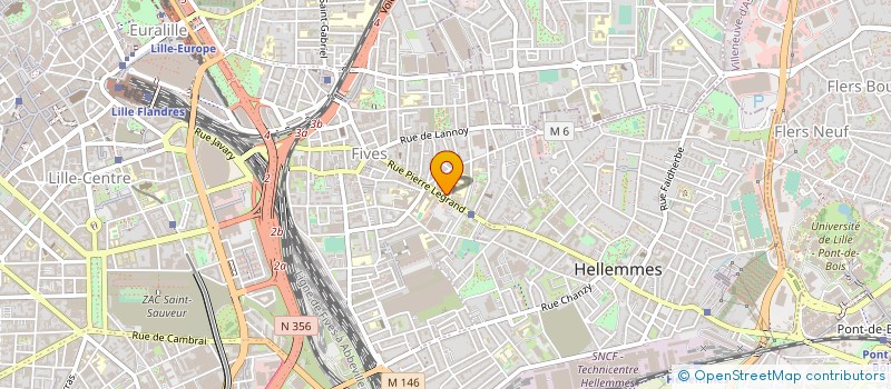 localisation de l'entreprise PHARMACIE COUSAERT à LILLE