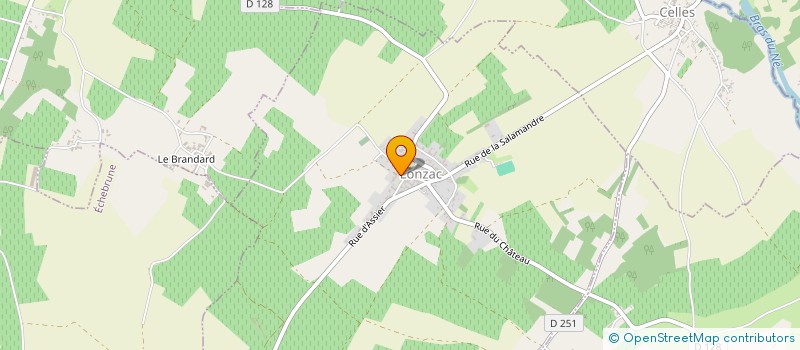 localisation de l'entreprise PHARMACIE COUTURIER  ARCHIAC